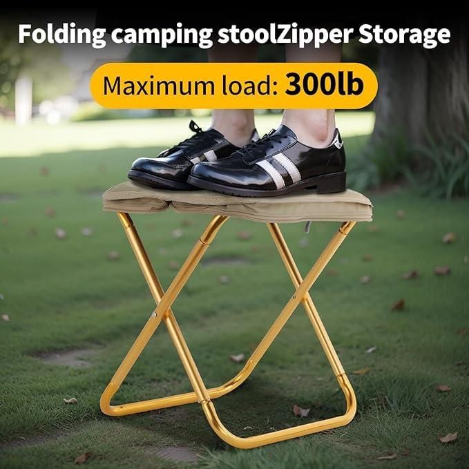🪑Zipper Folding Stool✨