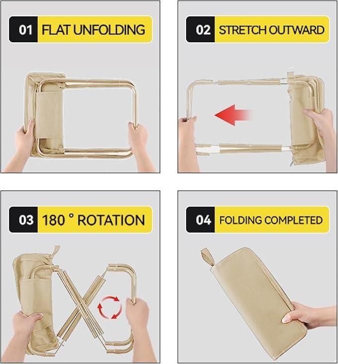 🪑Zipper Folding Stool✨